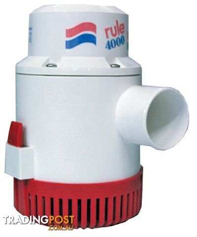 RULE 4000 12V MANUAL BILGE PUMP