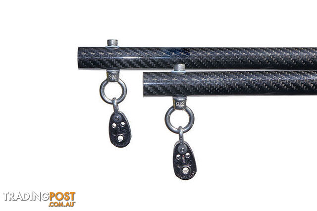 PRECISION OUTRIGGER POLES, 15FT 40MM OD, PAIR - photo 2 of 3