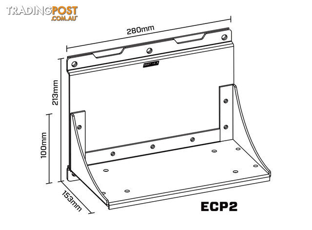 MSA COMPRESSOR MOUNTING PLATE - photo 5 of 6