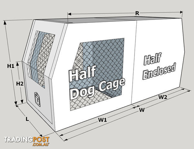 HALF HALF CANOPY
