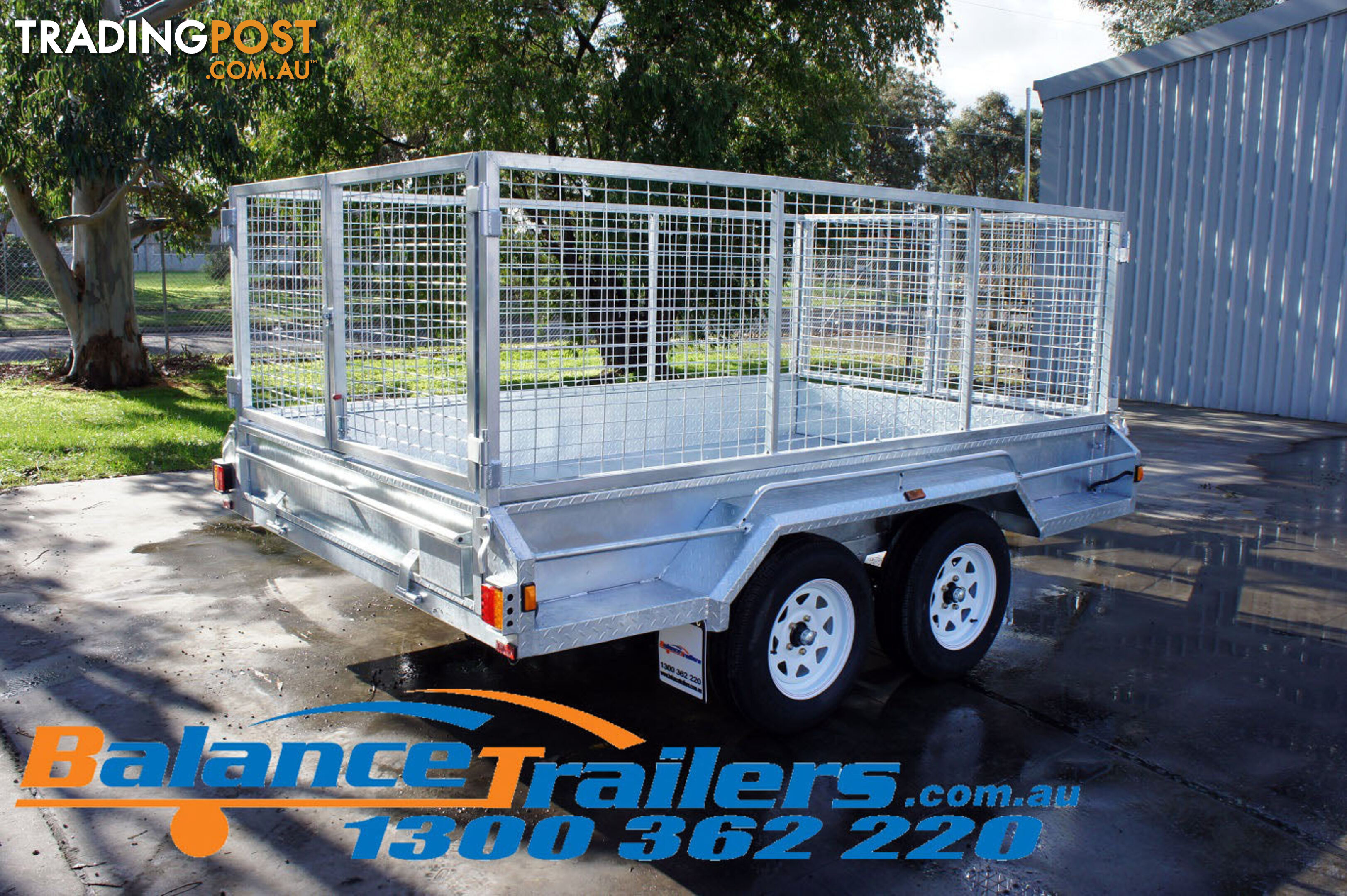 10×6 HEAVY DUTY FULLY WELDED TANDEM ATM 2000KG