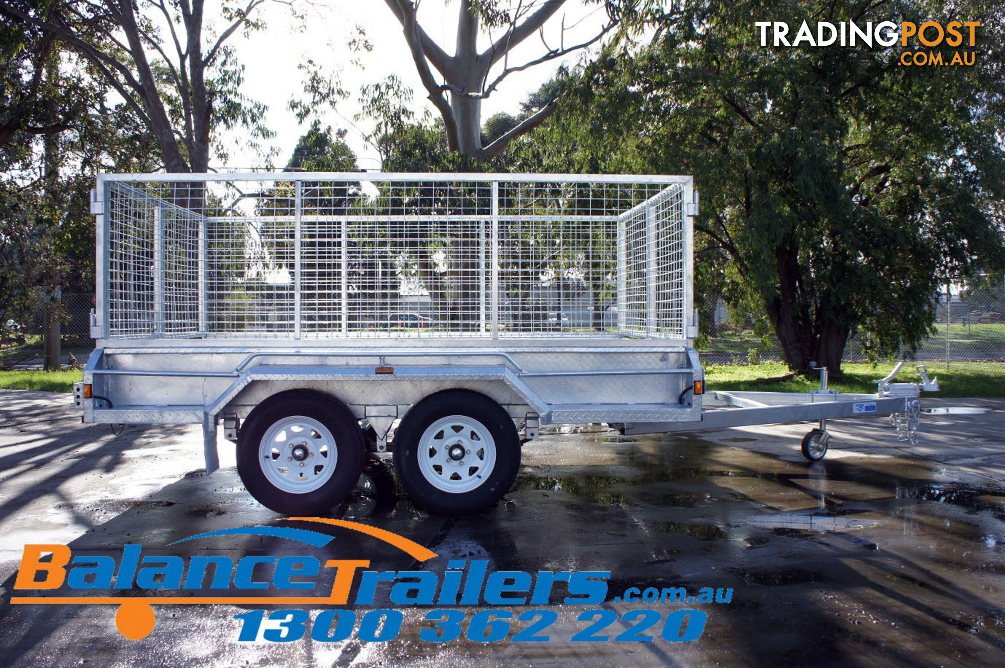 10×6 HEAVY DUTY FULLY WELDED TANDEM ATM 2000KG