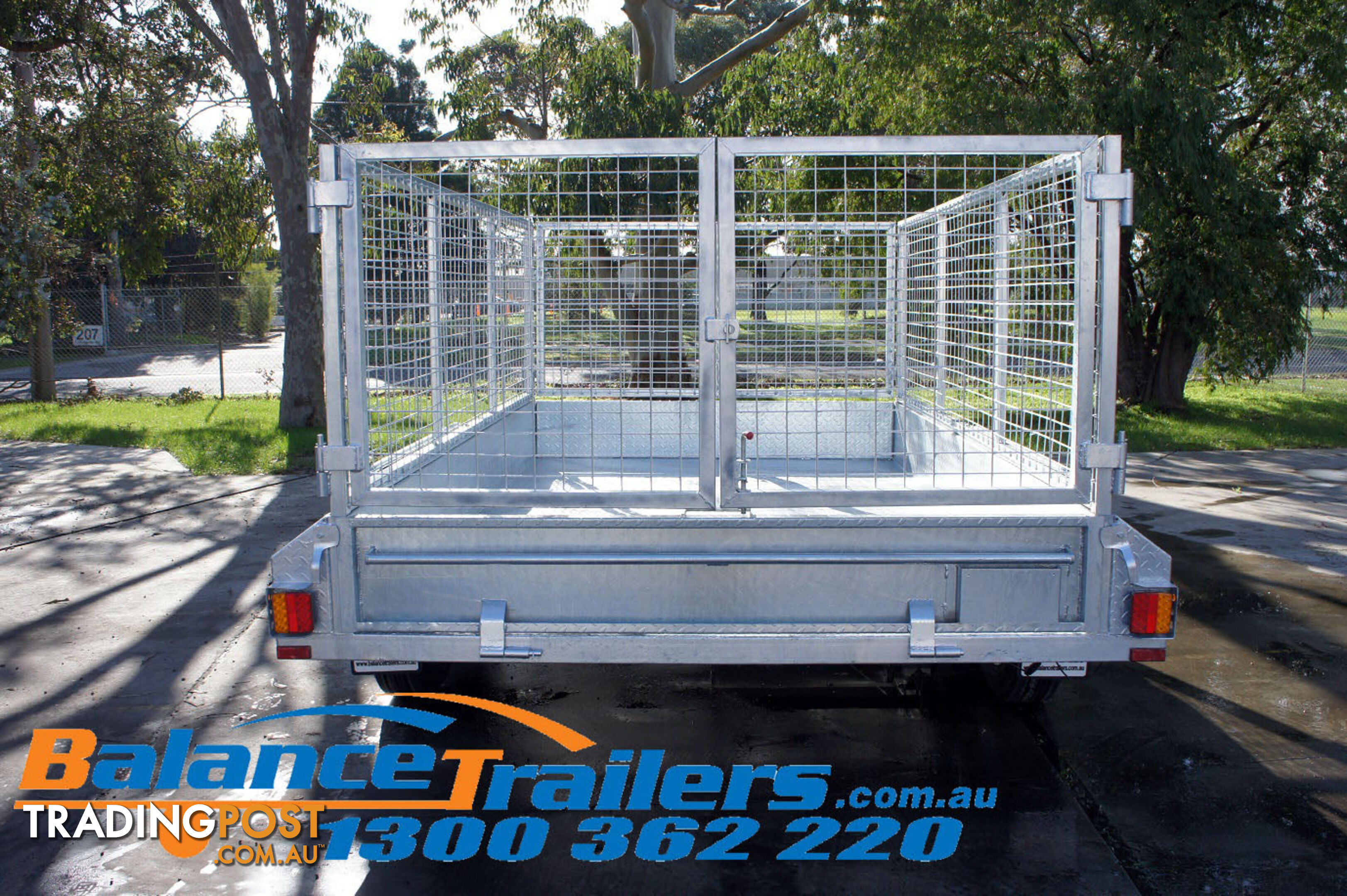 10×6 HEAVY DUTY FULLY WELDED TANDEM ATM 2000KG