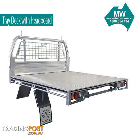 STANDARD ALLOY TRAY DECK WITH HEADBOARD