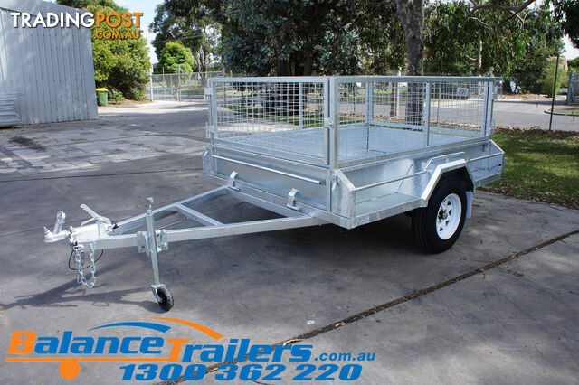 7×5 HEAVY DUTY TRAILER WITH BRAKE ATM1400KG - photo 3 of 15
