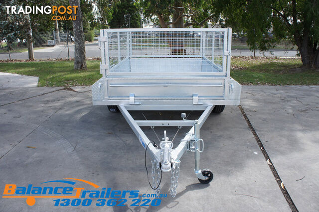 7×5 HEAVY DUTY TRAILER WITH BRAKE ATM1400KG - photo 2 of 15