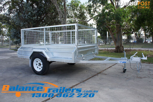 7×5 HEAVY DUTY TRAILER WITH BRAKE ATM1400KG