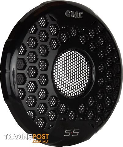 GME S5BG REPLACEMENT SPEAKER GRILLES TO SUIT GS500 MARINE SPEAKERS.