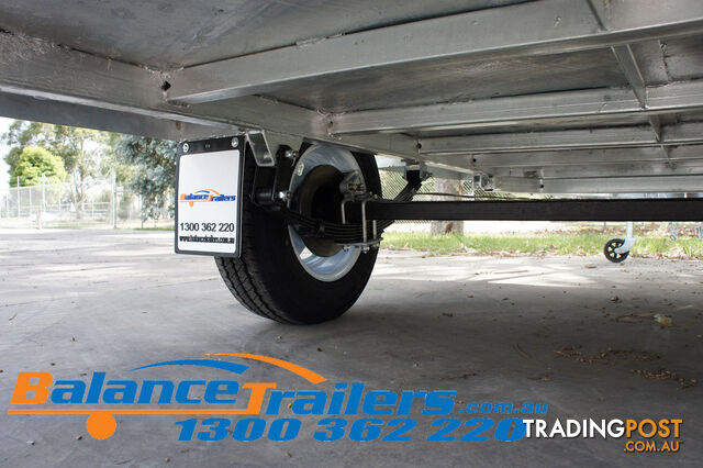 8X5 HEAVY DUTY SINGLE AXLE BOX TRAILER WITH BRAKE ATM1400KG - photo 5 of 14