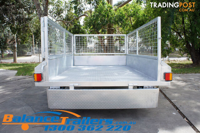 8X5 HEAVY DUTY SINGLE AXLE BOX TRAILER WITH BRAKE ATM1400KG - photo 3 of 14