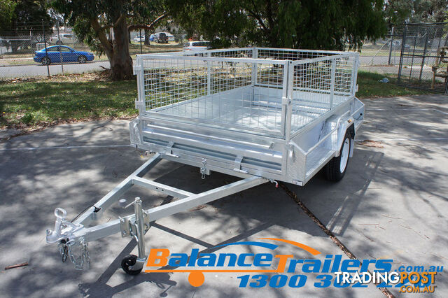 8X5 FULLY WELDED SINGLE AXLE TIPPER ATM 750KG - photo 5 of 14