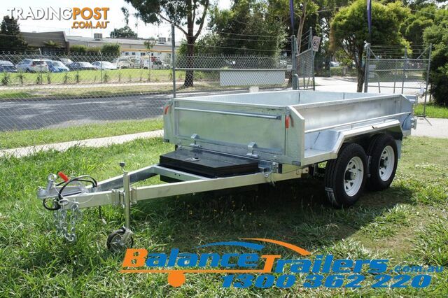 8×5 GALVANISED HYDRAULIC TANDEM TIPPER TRAILER ATM 3500KG - photo 3 of 14