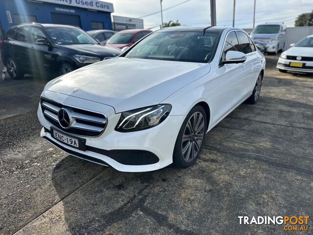 2018 MERCEDES-BENZ E-CLASS E200 W213809MY SEDAN