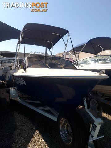 HAINES SIGNATURE 480RF GRP RUNABOUT-115HP MERCURY 4 STROKE AND TRAILER