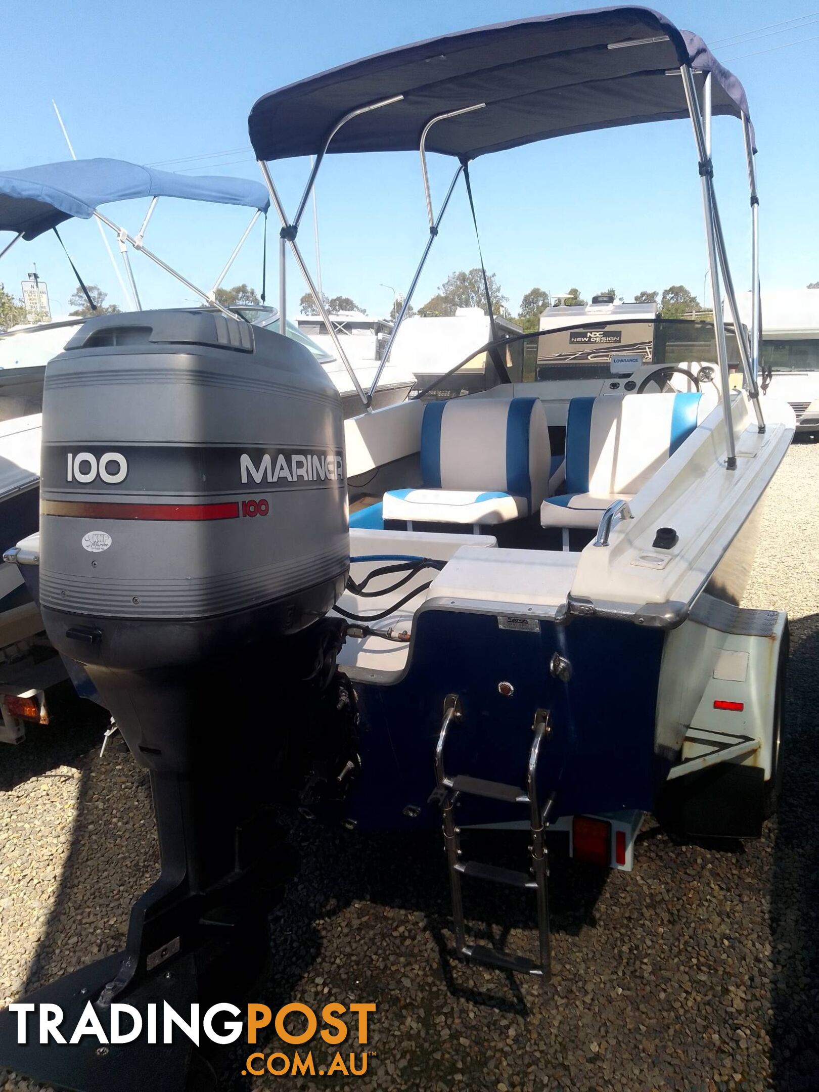 HAINES SIGNATURE 480RF GRP RUNABOUT-115HP MERCURY 4 STROKE AND TRAILER