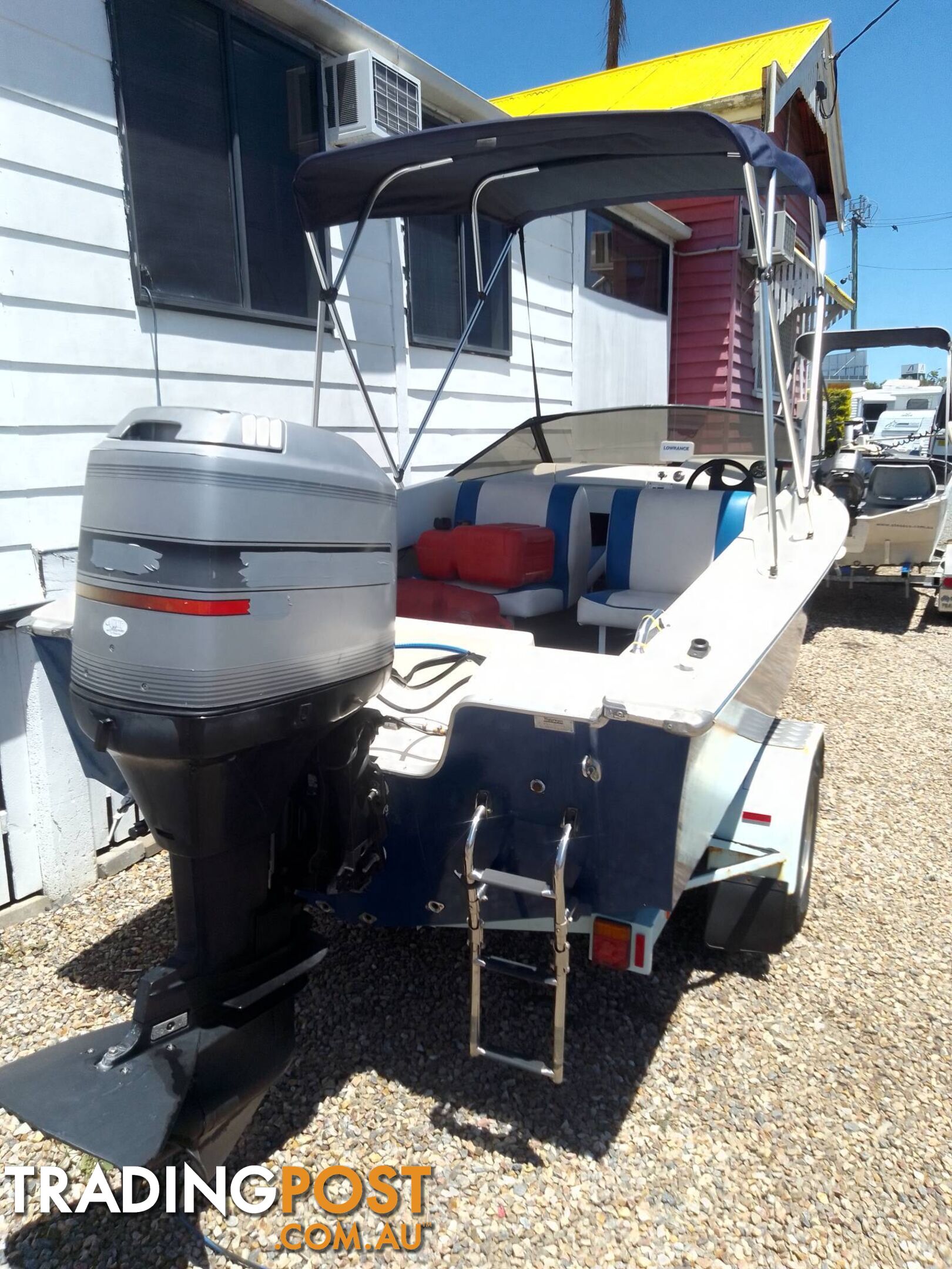 HAINES HUNTER V16R GRP RUNABOUT- MERCURY 115HP 4 STROKE AND TRAILER