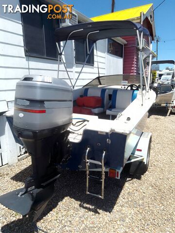 HAINES HUNTER V16R GRP RUNABOUT- MERCURY 115HP 4 STROKE AND TRAILER