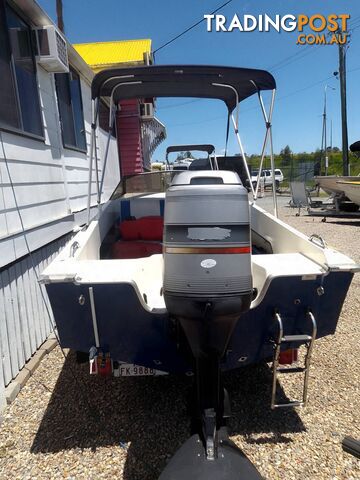 HAINES HUNTER V16R GRP RUNABOUT- MERCURY 115HP 4 STROKE AND TRAILER