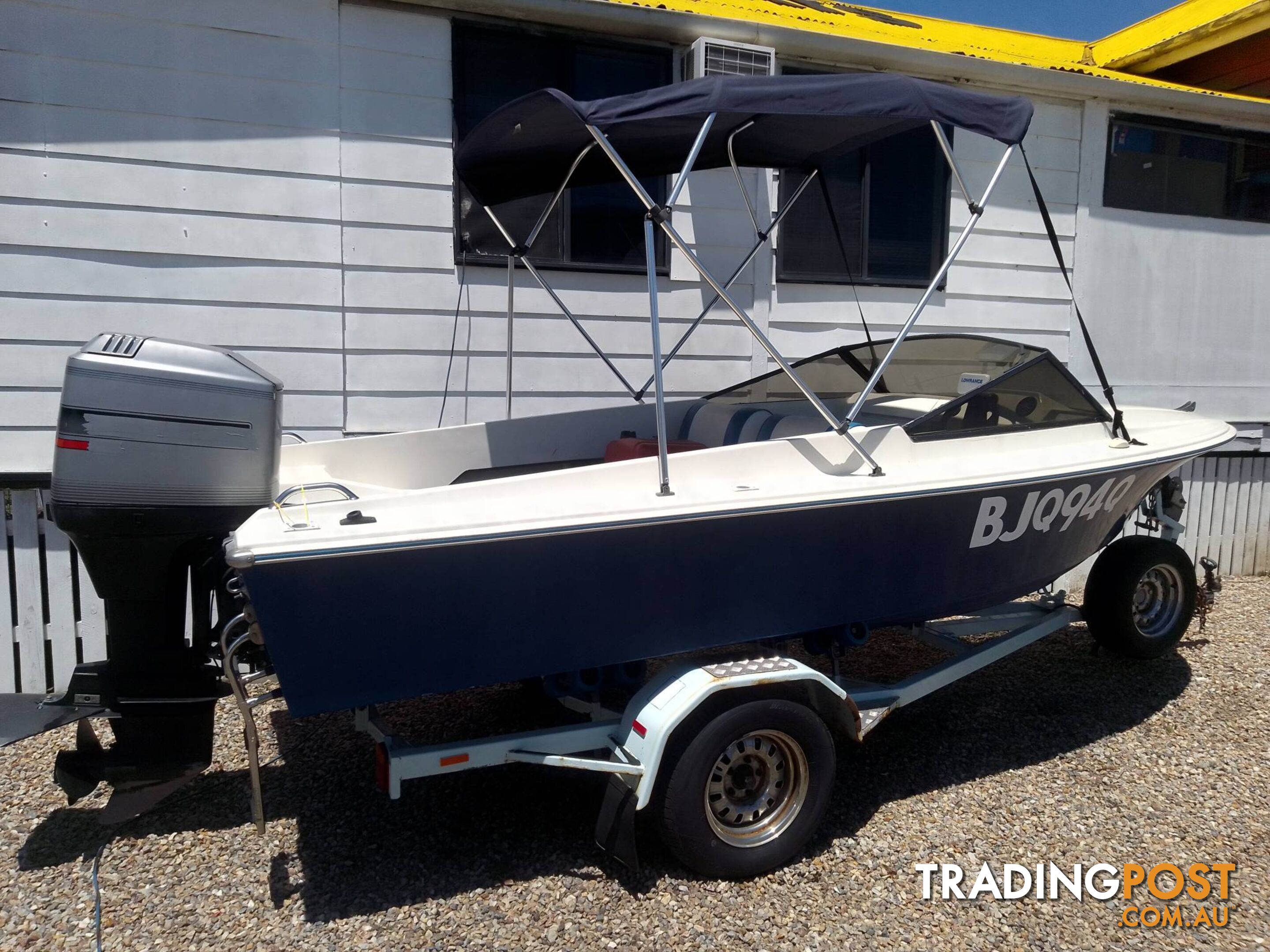 HAINES HUNTER V16R GRP RUNABOUT- MERCURY 115HP 4 STROKE AND TRAILER