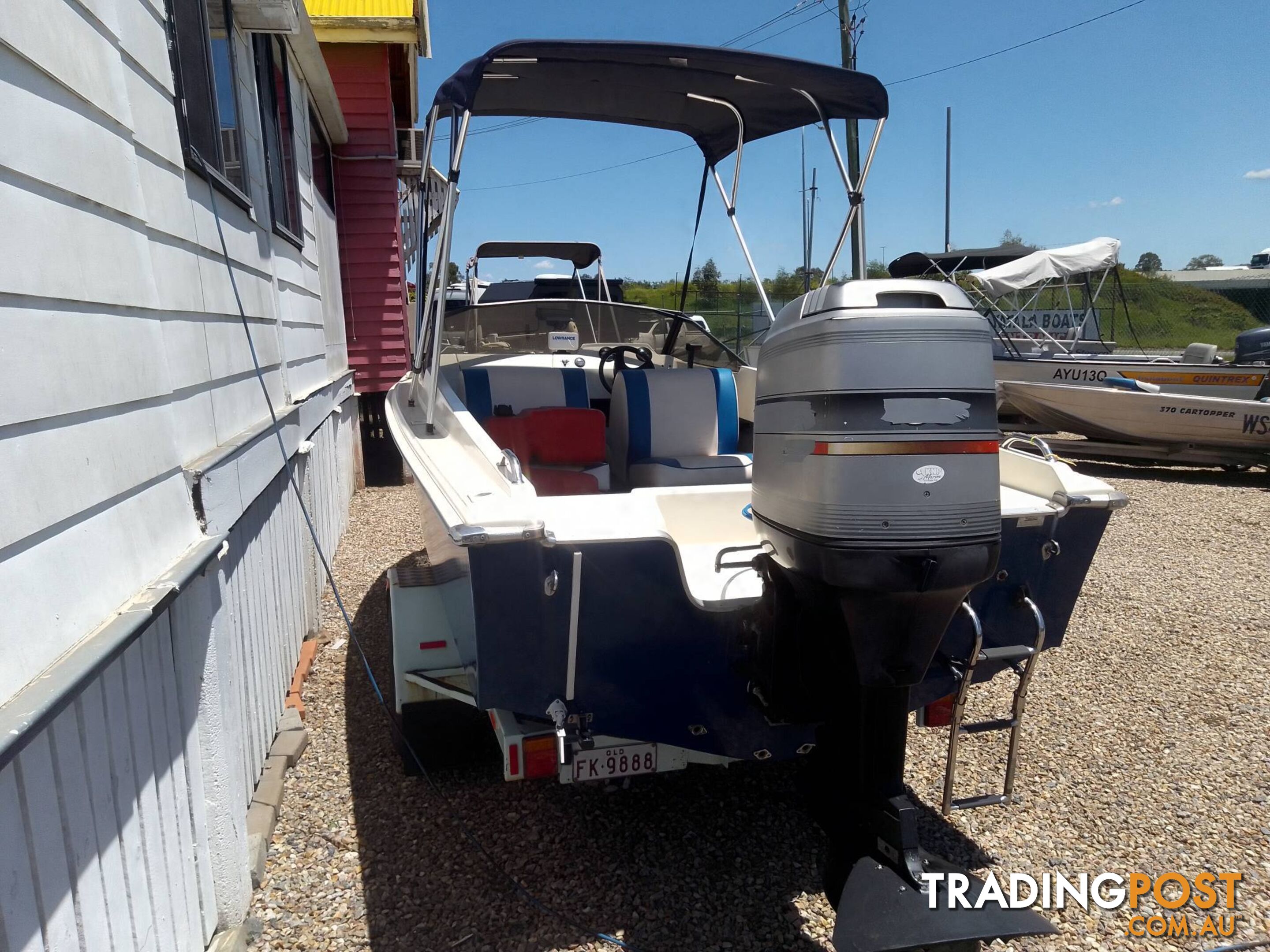 HAINES HUNTER V16R GRP RUNABOUT- MERCURY 115HP 4 STROKE AND TRAILER