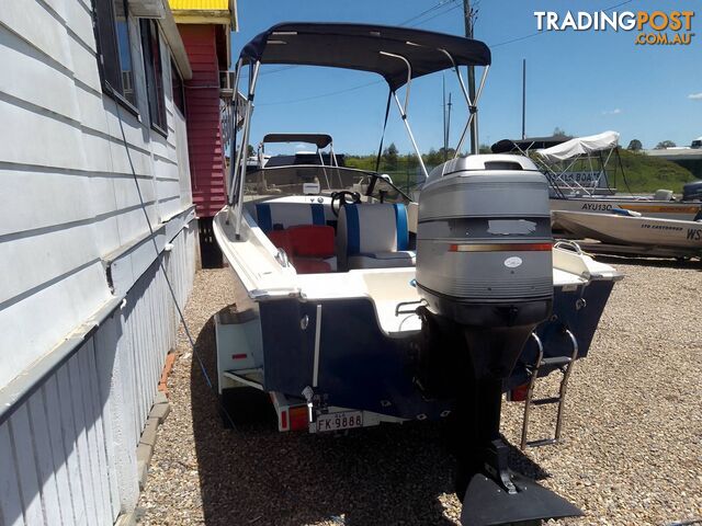 HAINES HUNTER V16R GRP RUNABOUT- MERCURY 115HP 4 STROKE AND TRAILER