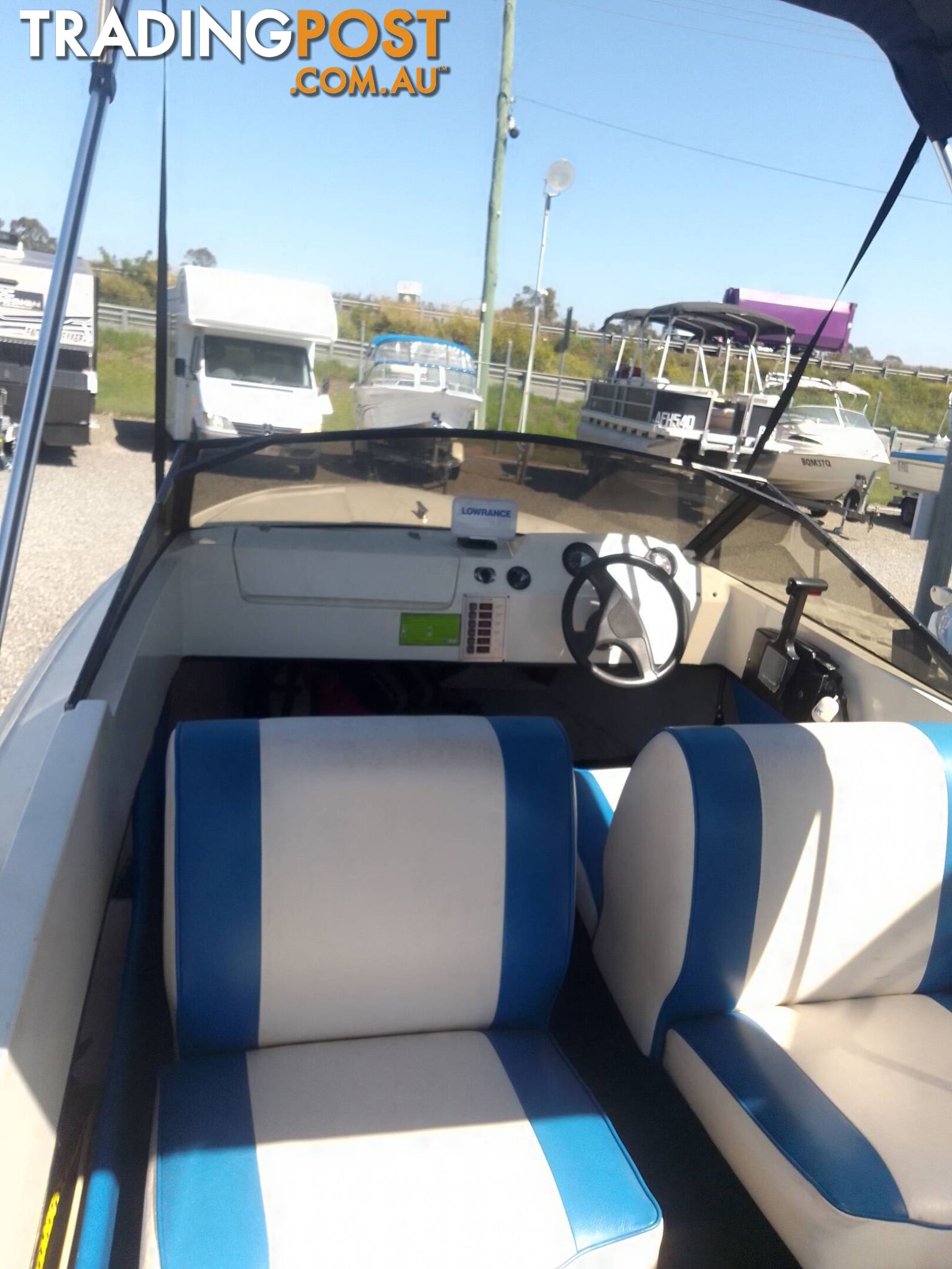 HAINES SIGNATURE 480RF GRP RUNABOUT-115HP MERCURY 4 STROKE AND TRAILER