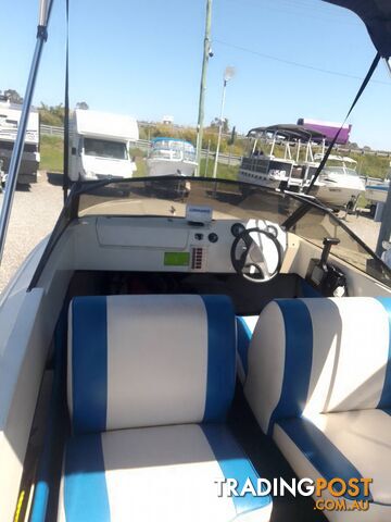 HAINES SIGNATURE 480RF GRP RUNABOUT-115HP MERCURY 4 STROKE AND TRAILER