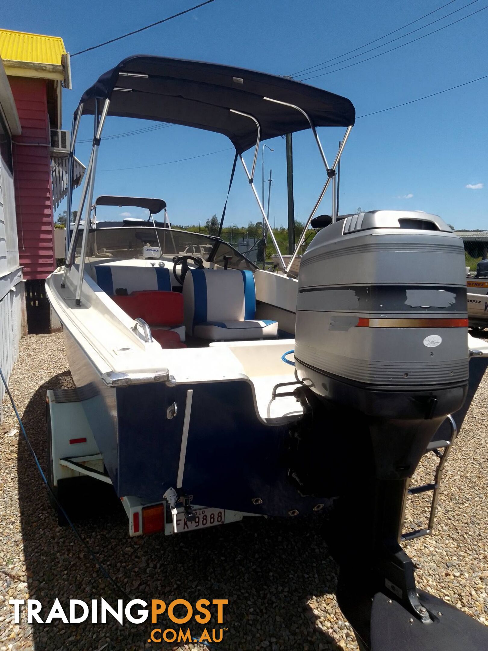 HAINES HUNTER V16R GRP RUNABOUT- MERCURY 115HP 4 STROKE AND TRAILER