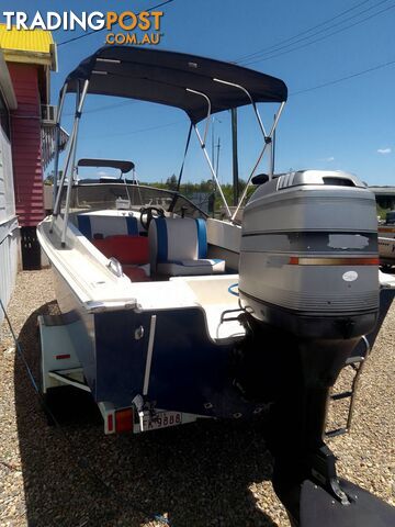 HAINES HUNTER V16R GRP RUNABOUT- MERCURY 115HP 4 STROKE AND TRAILER