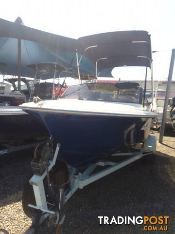 HAINES SIGNATURE 480RF GRP RUNABOUT-115HP MERCURY 4 STROKE AND TRAILER