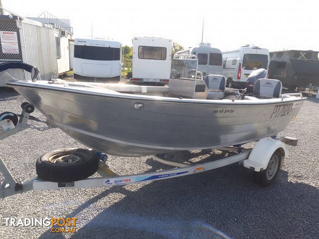 MAKOCRAFT SIDE CONSOLE 4M- 30HP YAMAHA 2 STROKE AND TRAILER