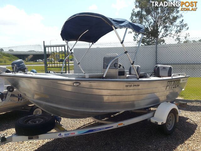 MAKOCRAFT 400 HD DINGHY SIDE CONSOLE 4M- 30HP YAMAHA 2 STROKE AND TRAILER