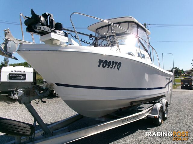 USED 2007 PROLINE - 23 EXPRESS WALK AROUND - POWERED BY A 2024 YAMAHA 250HP...