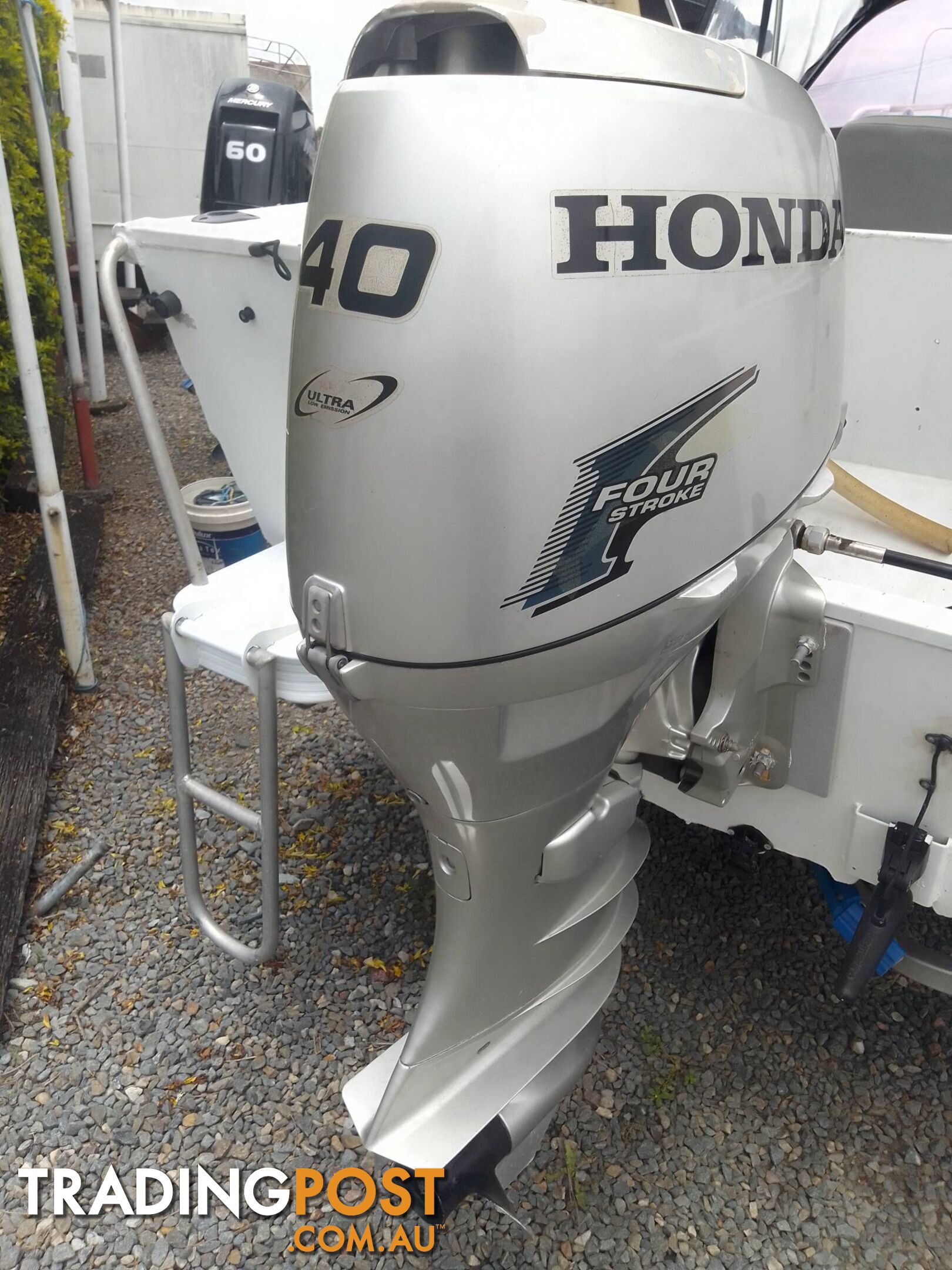 SEA JAY 435 CLASSIC 4.5M RUNABOUT-40HP HONDA 4 STROKE OUTBOARD AND TRAILER