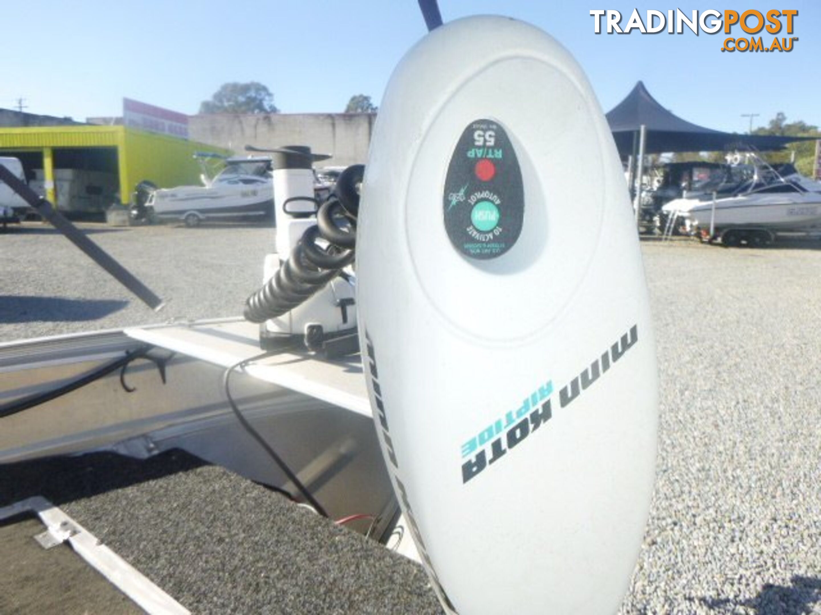 STESSCO TRIPPER 349 -18HP TOHATSU OUTBOARD & TRAILER