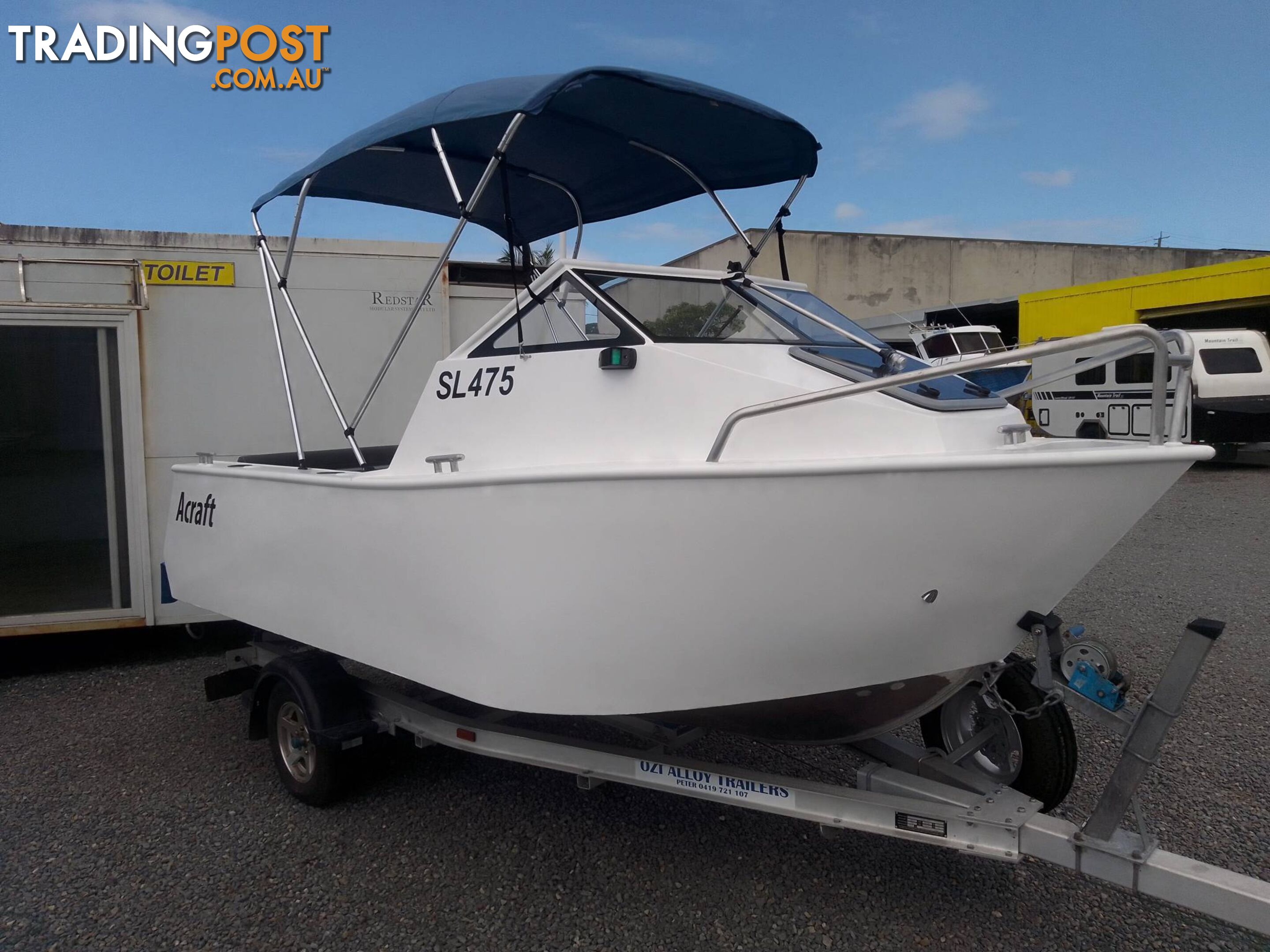 BRAND NEW ACRAFT MARINE SL475 RUNABOUT-60HP SUZUKI 4 STROKE OUTBOARD AND ALLOY TRAILER