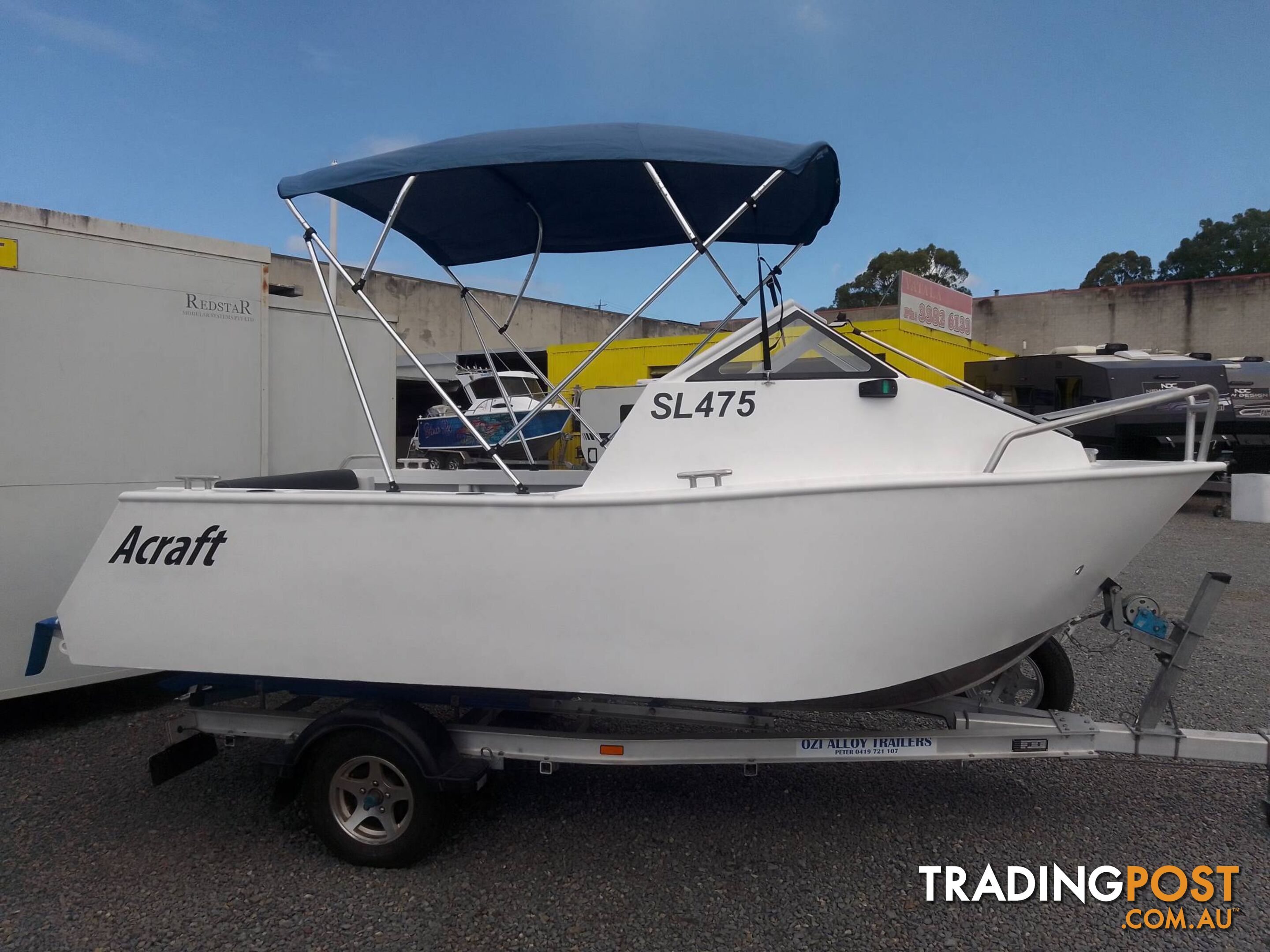 BRAND NEW ACRAFT MARINE SL475 RUNABOUT-60HP SUZUKI 4 STROKE OUTBOARD AND ALLOY TRAILER