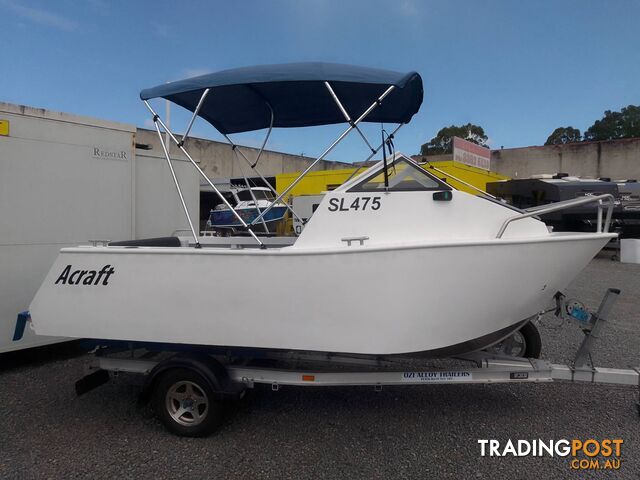 BRAND NEW ACRAFT MARINE SL475 RUNABOUT-60HP SUZUKI 4 STROKE OUTBOARD AND ALLOY TRAILER