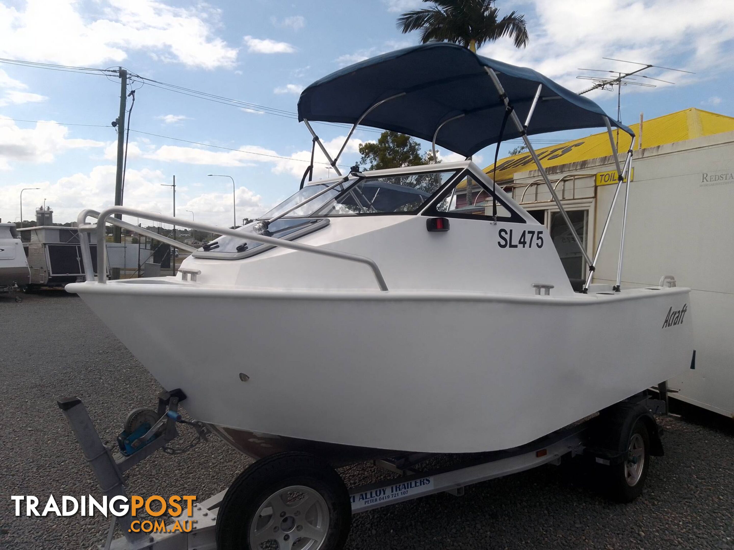 BRAND NEW ACRAFT MARINE SL475 RUNABOUT-60HP SUZUKI 4 STROKE OUTBOARD AND ALLOY TRAILER