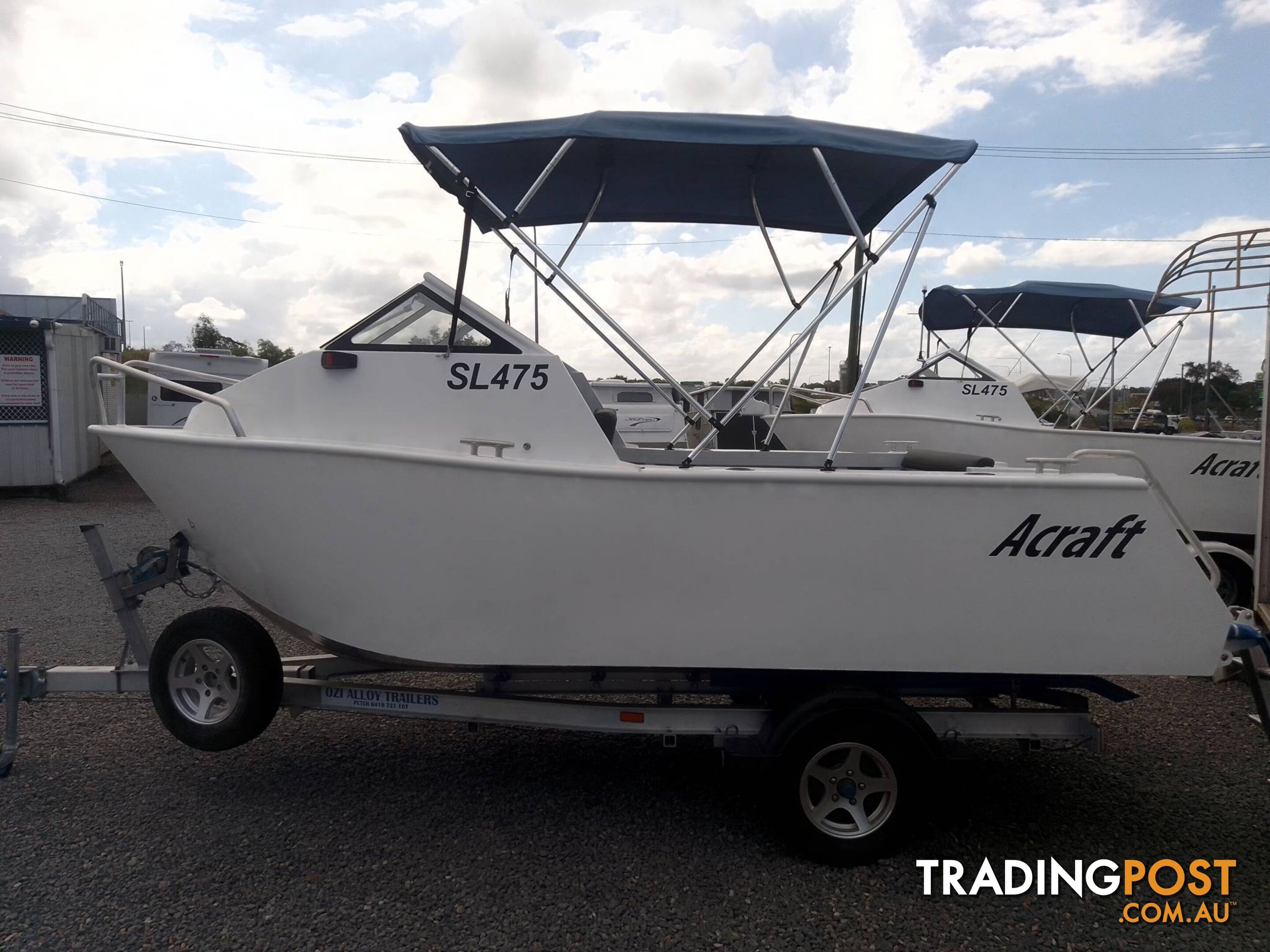 BRAND NEW ACRAFT MARINE SL475 RUNABOUT-60HP SUZUKI 4 STROKE OUTBOARD AND ALLOY TRAILER