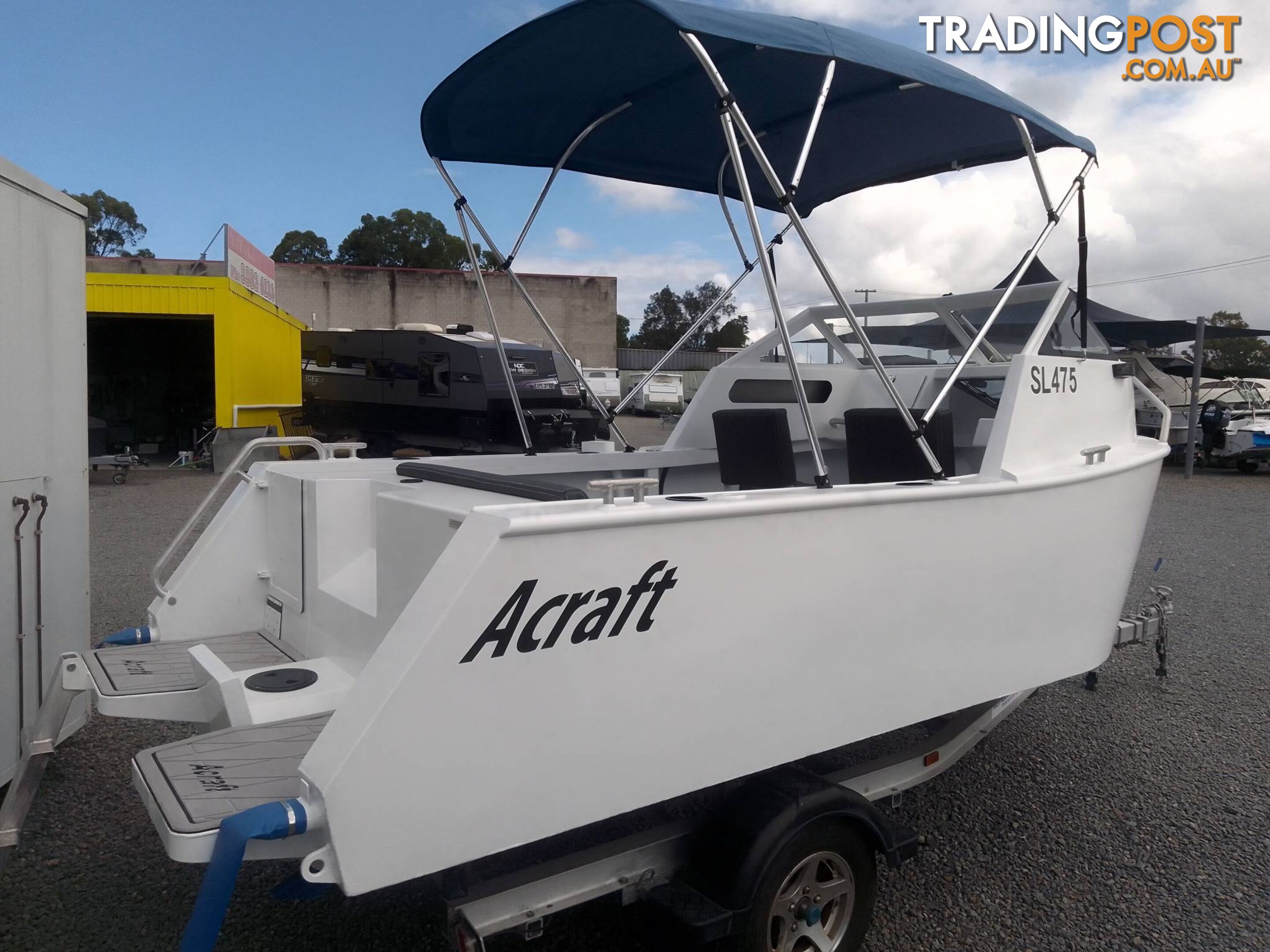 BRAND NEW ACRAFT MARINE SL475 RUNABOUT-60HP SUZUKI 4 STROKE OUTBOARD AND ALLOY TRAILER