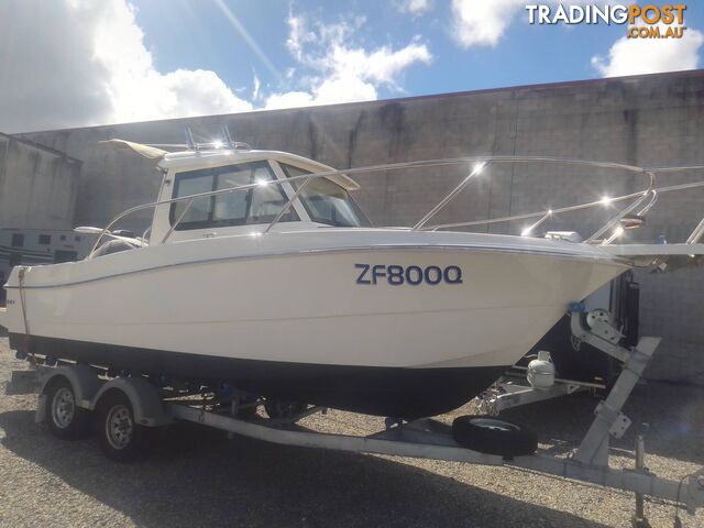 USED OCEANIA 23WA 7M 2015 HALFCABIN BOAT POWERED BY 4 STROKE 150HP YAMAHA