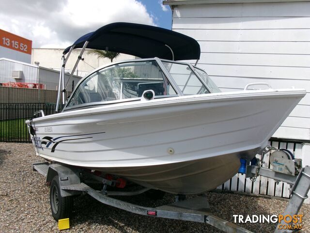 USED 2010 QUINTREX ESCAPE 4.3MT RUNABOUT - POWERED BY A 2010 40HP MERCURY...