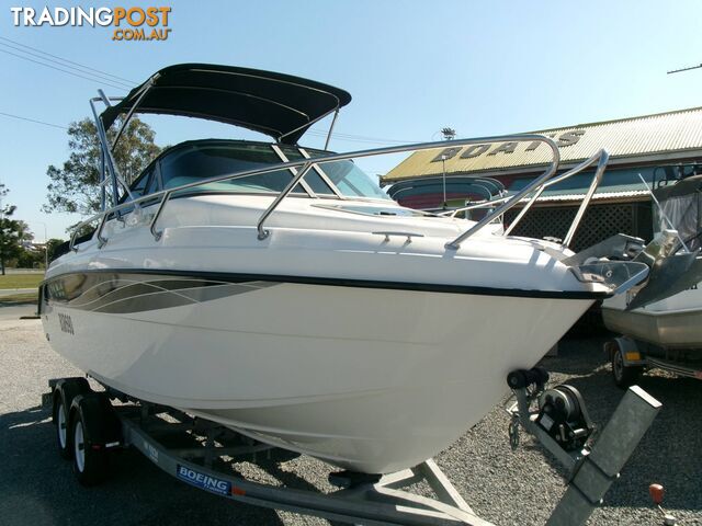 USED 2022 - 6MT ATOMIX BOWRIDER HALF CABIN, POWERED BY A 2022 - 150HP MERCURY 4...