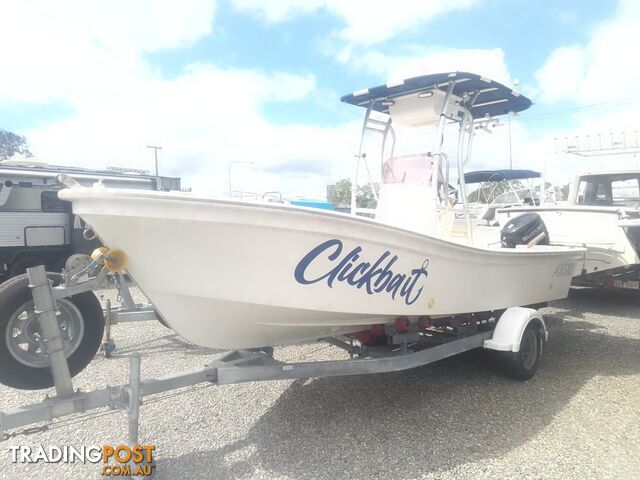 USED 2016 QUINGDAO SW580 CENTRE CONSOLE POWERED BY 2016 70HP 4 STROKE SUZUKI...
