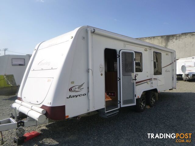 JAYCO STIRLING 25 FT DOUBLE SLIDE-OUT  TOURING CARAVAN