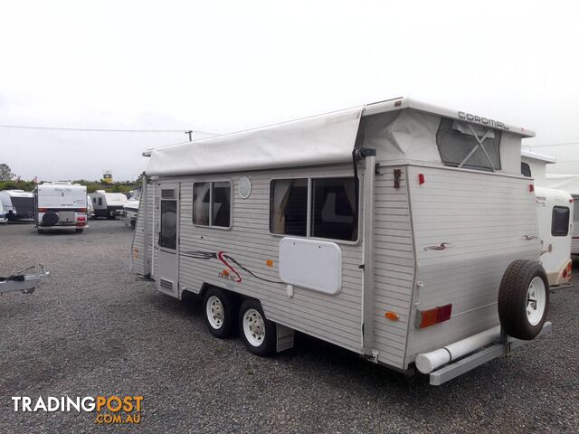 COROMAL EXCEL 542 POPTOP TOURING CARAVAN