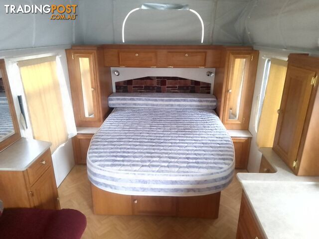 COROMAL EXCEL 515 POPTOP 17FT TOURING CARAVAN