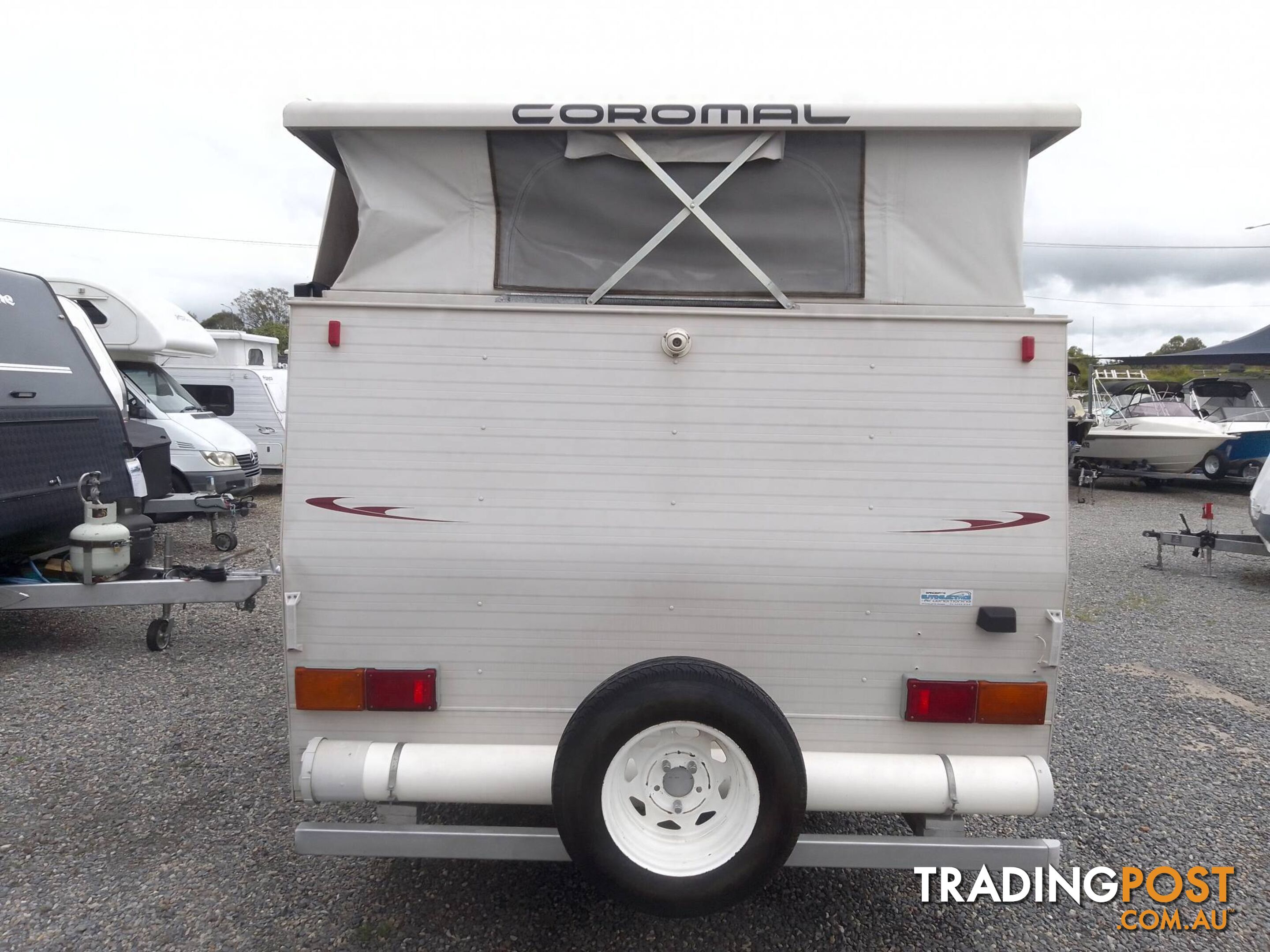 COROMAL EXCEL 515 POPTOP 17FT TOURING CARAVAN