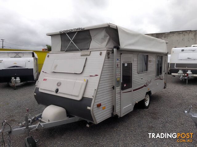 COROMAL EXCEL 515 POPTOP 17FT TOURING CARAVAN